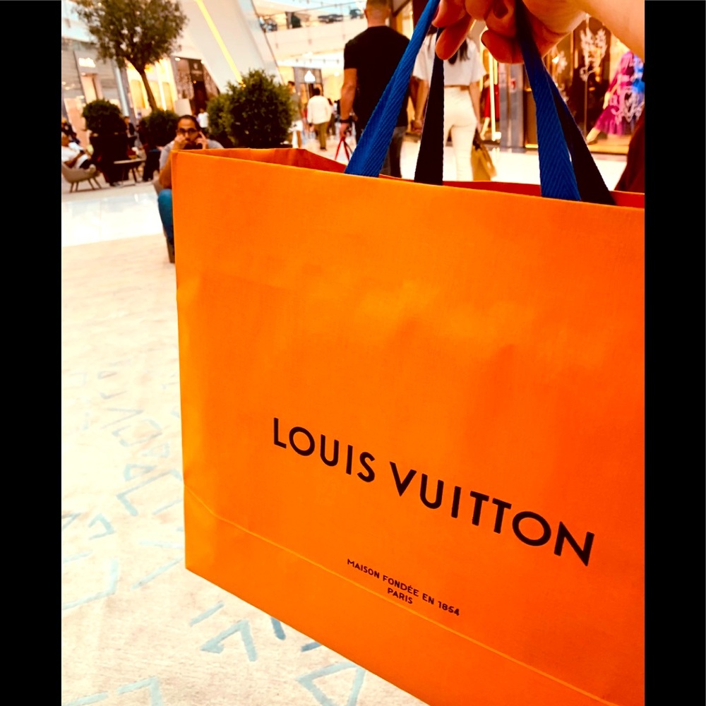 Authentic brand new Luise Vuitton paper bag 🛍️